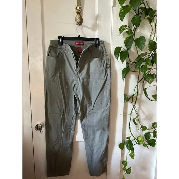 Gloria Vanderbilt women’s size 14 gray pants - Picture 1 of 8